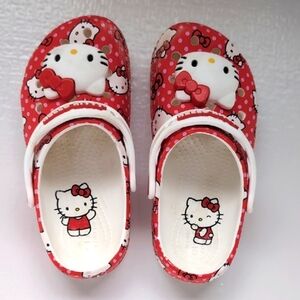 Hello Kitty Little Girl's Crocs Size C13